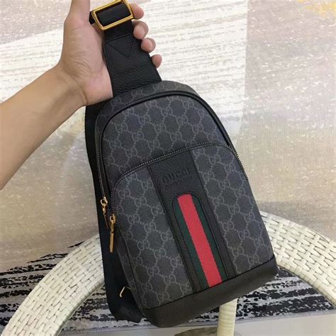 gucci bag sling men|cheapest Gucci men's bag.